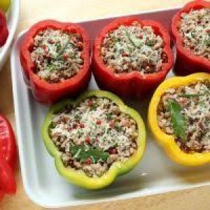 Freezer Friendly Homestyle Stuffed Peppers @ Live & Learn Centre